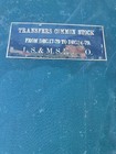 1879 Lake Shore   Michigan Southern Railway Company Ledger Book  Huge Filled