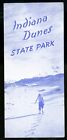 Vintage 1952 Indiana Dunes State Park Gary  In Lk Mich  Indiana Travel Brochure