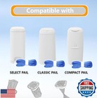 10 Pack Jumbo 28 Ft Diaper Pail Refills Bags Compatible With Diaper Genie Sel
