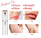 Flawless Facial Hair Remover Painless Hair Removal Portable Trimmer Usb Recharge