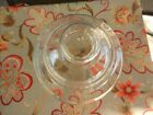 Vintage Antique Extra Large Clear Glass Apothecary Jar With Lid 1930