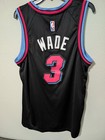 Dwayne Wade Miami Vice Jersey Nike Swingman Size 50 Miami Heat City Connect
