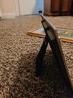 Vintage Brushed Pewter 3 Photo Baby Nursery Picture Frame Photo Frame