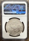 1855so Chile Peso Silver 0 9 Shipwreck Effect Pascual Esquerra Hoard Ngc