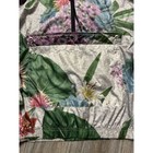 Adidas Originals Women s Small Floral Succulent   print Hooded Windbreaker Pocket