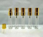 Empty Cologne Bottle   Glass Atomizer   Refillable Travel Spray   Travel Size 