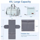    ytonet Foldable Garment Duffle Bags For Travel  Carry On Convertible Duff