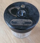 Vintage Student Glass Inkwell Heywood Wakefield Co  Bakelite Gardner  Mass 