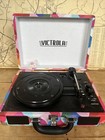 Victrola Vintage 3-speed Bluetooth Portable Suitcase Record Player With Built-in