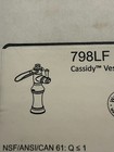 Delta Cassidy Single Hole Bathroom Faucet  -797lf- Polished Chrome Finish
