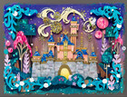 2026 Disney Ryan Riller This Is A Happy Place Disneyland Castle Print 14x18 