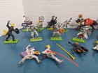 Vintage Britains Ltd  Deetail Medieval Knights   Horses Lot Of 17 From 1970