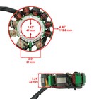 Stator For Arctic Cat Zl 500 Efi 1999 2000   Zl 580 Efi Esr 2000 Magneto