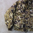 Vintage Mount n Prairie Flyway Camo Insulated Hunting Jacket Hooded Large