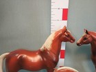 Vintage Hartland Plastics Family Set Of 3 Horses Copper Arabian 1960 s Shimmer