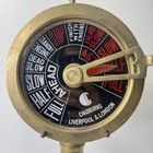 20  Vintage Brass Ship Engine Room Telegraph  Lamp  Chadburns Liverpool   London