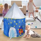 3 In 1 Play Toddler Crawl House Tunnel Tent Kids Ball Pit In outdoor Portable