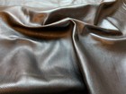 Premium Black Goat Skin Leather     Whole Hide 3 Sqf
