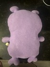 2008 14    Uglydoll Purple Trunko Monster Yellow Teeth Plush Stuffed Animal