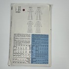 Vtg Original 1980s Vogue Sewing Pattern 9801    flared Wrap Dress    8-10-12 Uncut