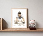 8x10 Pete Rose Cincinnati Reds Mvp Lithograph Print Poster Art Auto Limited To 4