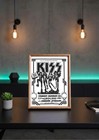 Kiss Vintage Concert Flyer Poster 8 5x11 Rare Anaheim Stadium Rock Memorabilia