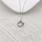 Women s Vintage 925 Sterling Silver Double Link Pendant Necklace