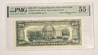 Pmg 55 Epq 1977  20 Frn New York B Fr 2072-b Offset Error B45560008e