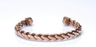 3 Pack Tibetan Copper Magnetic Bracelet Arthritis Pain Therapy Cuff Bangle