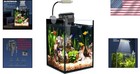 Elegant 1 5 Gallon Nano Glass Aquarium For Aquascaping - Perfect For Betta Fish