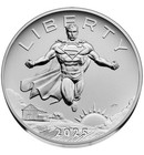 2025 Superman Dc Comics 2 5 Oz Silver Medal Box Ogp   Coa  box capsule Wear 