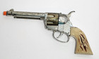 Vtg Mattel Fanner 50 Cap Gun Revolver 1950s-60s Die Cast Western Toy - Working