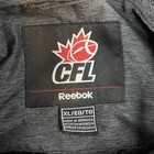 Reebok Saskatchewan Roughriders Mens Jacket Xl Cfl Authentic Sideline Football