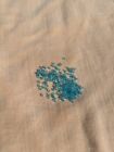 Transparent Sky Blue Seed Beads 9 o-10 o African Indian Trade Murano Vintage 