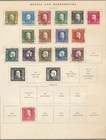 Bosnia Herzegovina 1902 18 M u On Old Pages  apx 80 Items  Kra1423