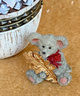 Boyds Bears 2012 Greta s Snow Kissed Acorn With Glitter Mcnib New In Box 1e 606