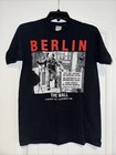 T-shirt Fall Wall Berlin The Wall 1989 Black Size S Vintage Gdr Germany