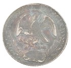 1848 Do-cm Mexico Republic 8 Reales 26 86 Grams Ef 