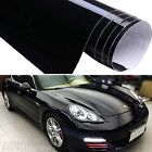 12  X 60  Gloss Black Vinyl Film Wrap Sticker Decal Air Bubble Free 1ft X 5ft