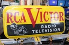 Rca Victor Radio Television Sign