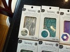 10- Lot Oven Bake Polymer Clay Bead Landing Pre-rolled Sheet 1 2 Oz Blues Greens