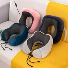 Memory Foam U-shaped Travel Pillow Neck Support Head Rest Car Plane Soft Cushion
