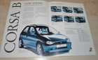 1995 Opel Corsa Zubehor Tuning Accessories Brochure Prospekt De