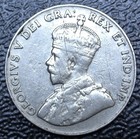 Old Canadian Coin 1926 - Key Date Near 6 - Five Cents - George V- Nice