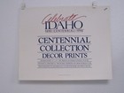 Celebrate Idaho Centennial 1890 - 1990 6 Art Prints 16  X 20  