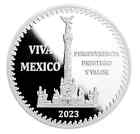 2023 Mexico  Angel Of Independence Viva  2 Oz Silver Reverse Proof Mintage 500