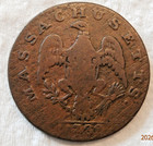 1788 Massachusetts Copper Cent    S-1093-a