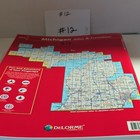 Delorme Michigan Atlas   Gazetteer Illustrated Paperback Topographic Maps