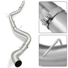 5  Exhaust Pipe Stainless Steel For 01-07 Chevy Chevrolet Duramax 6 6l 2500hd