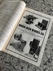 Antique 1909 Mining   Scientific Trade Directory Gold Smelting Steam Machine Ads